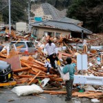 Damage from Japan Quake